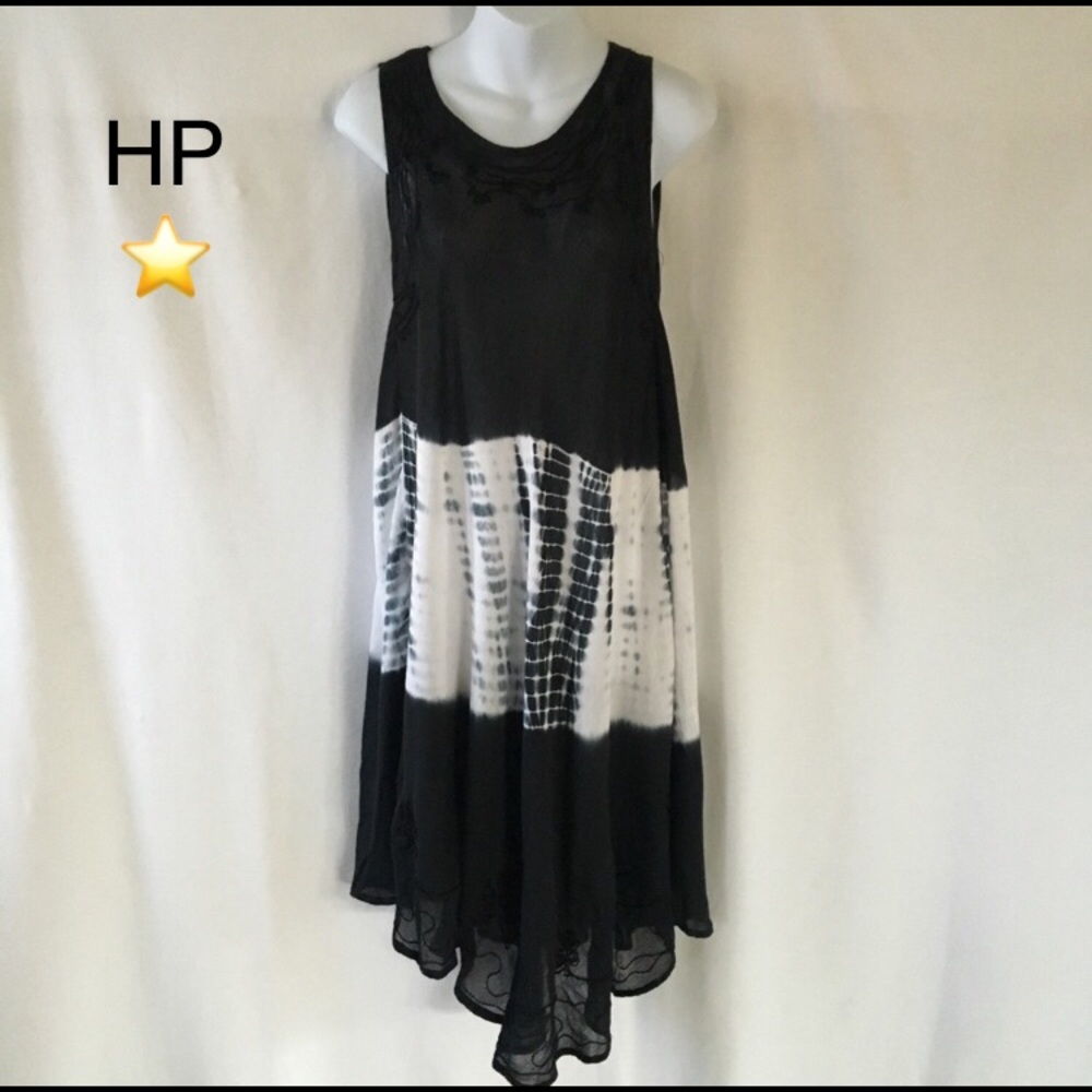 TiE-diE shEeR laCe drEsS